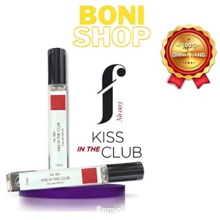 Nước Hoa F Fresh Spray, Kiss In The Club No.003 Sang Trọng, Cá Tính, Quyến Rũ, Lưu Hương 12h Mini Size 10M