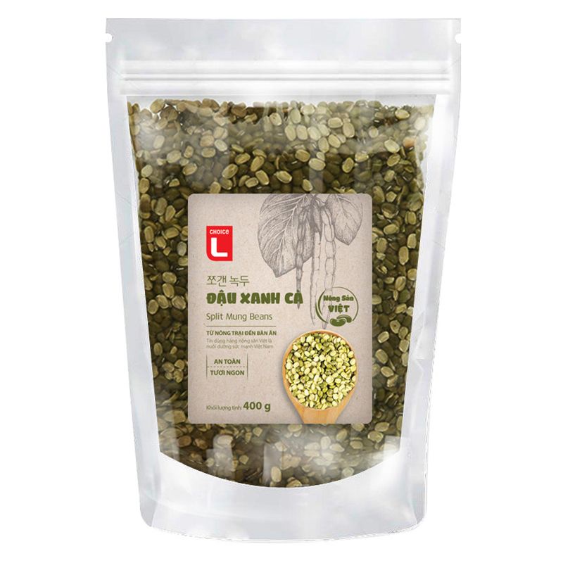 Đậu Đen/Xanh/Nành/Đỏ/Trắng/Ván/Trắng CHOICE L Đủ Loại Gói 400G