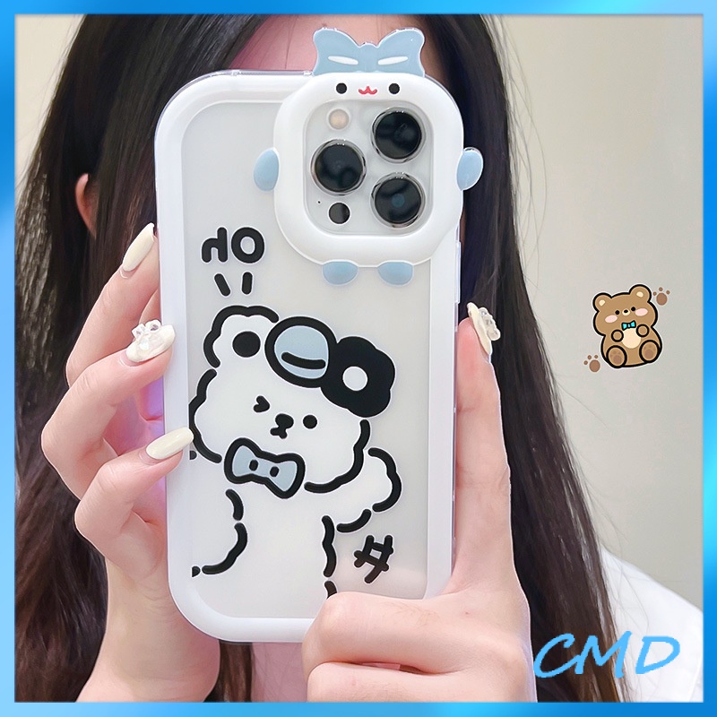 Ốp Điện Thoại hình quái vật nhỏ Gấu hoạt hình Cho Iphone 6 / 6S / 6splus / se / 7 / 7plus / 8 / 8plus / X / xs / xsmax / 11 / 12 / 13 / 14 / plus / pro / pro max-6007