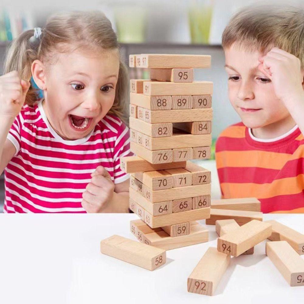 Đồ chơi trẻ em Xếp Hình Tháp Gỗ Phát Triển Trí Thông Minh Cho Bé Trai