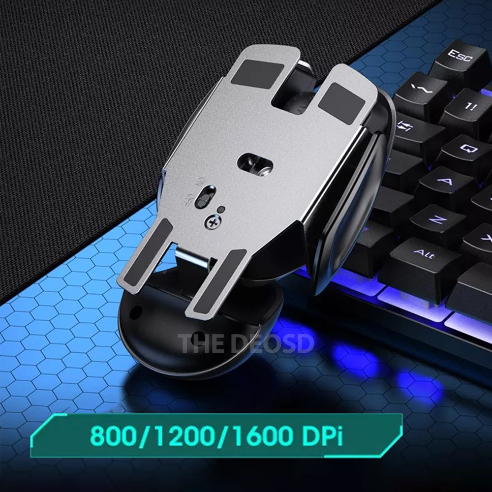 Chuột Bluetooth Không Dây Máy Tính / Laptop - Dùng 2 Tháng / Lần Sạc - The Deosd