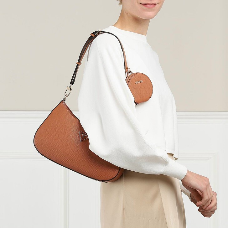 túi kẹp nách guess size 29x16cm nâu