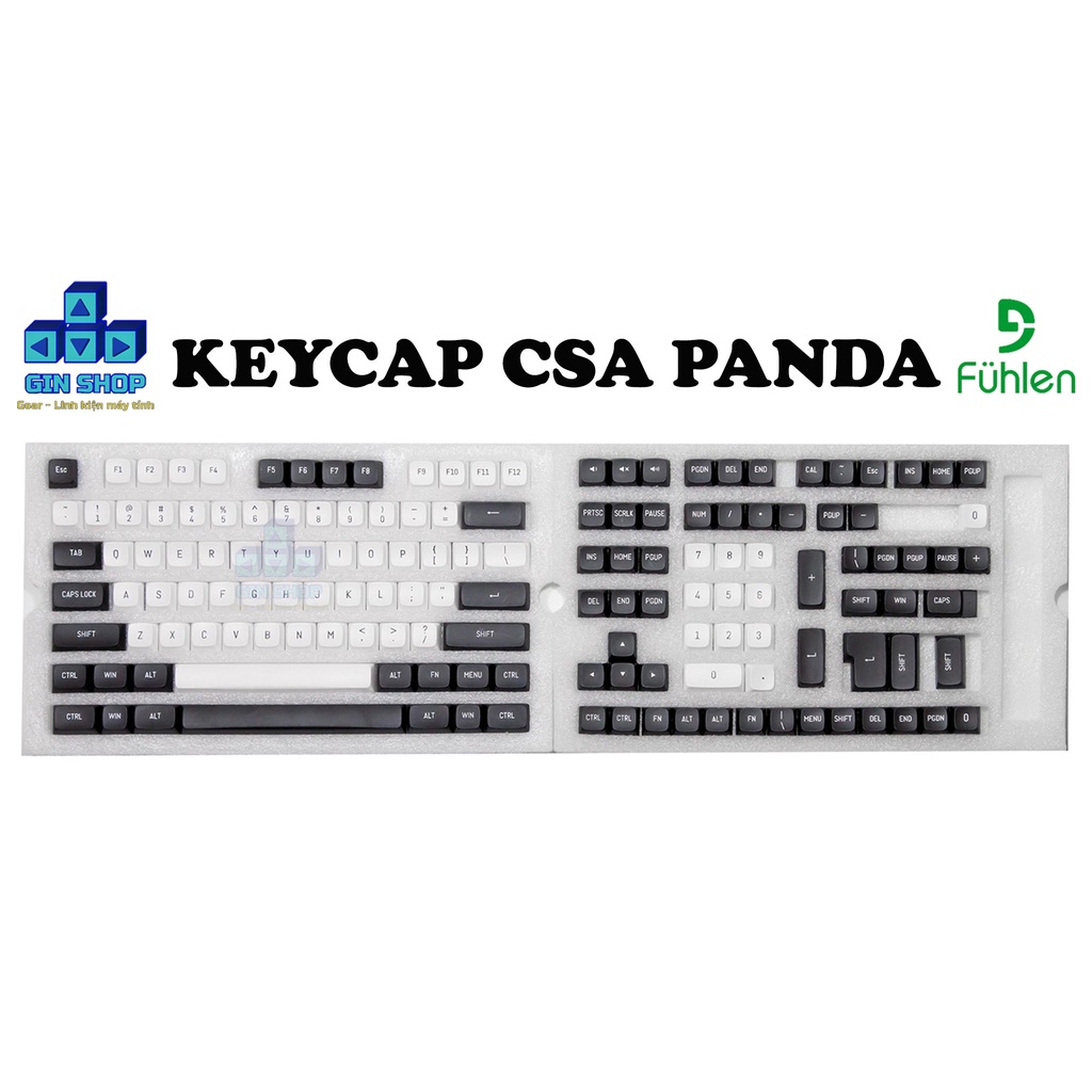 Bộ nút KEYCAP PBT Fuhlen Ajazz Keycool nhiều mẫu