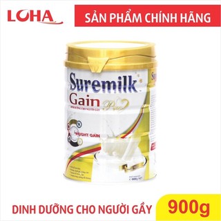 Sữa bột Suremilk Gain Pro 800g - dinh dưỡng cho người gầy - Sữa tăng cân cho người gầy