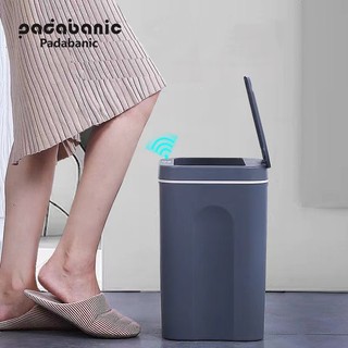 Thùng rác tự động đóng mở nắp thông minh, thùng rác thông minh tự động đóng mở nắp