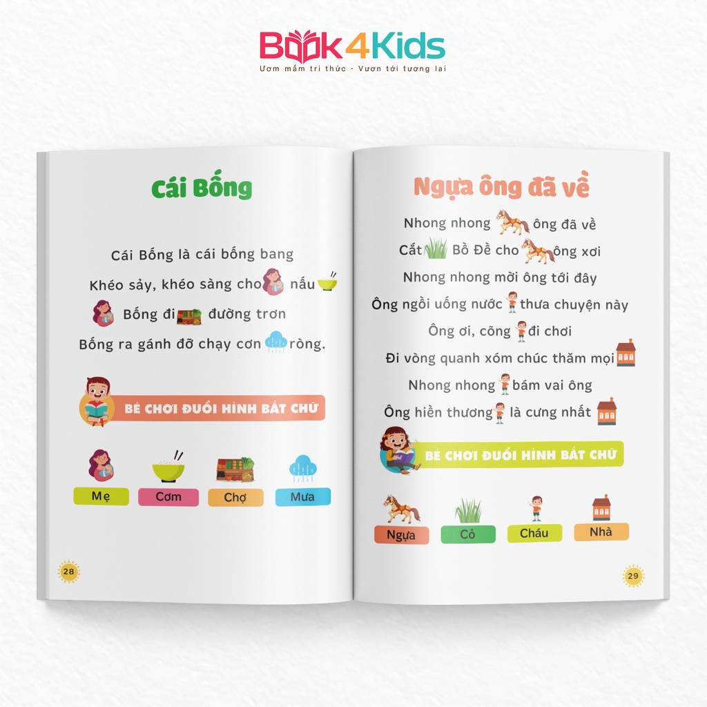 Sách - Đồng Dao Tiềm Thức Cho Bé Tập Nói, Tập Đọc (Truyện Tranh Tiềm Thức từ 1-6 tuổi) | BigBuy360 - bigbuy360.vn