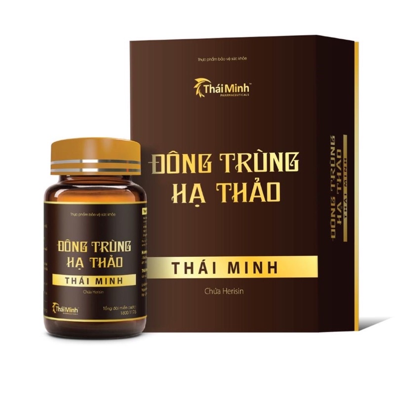 Đông Trùng Hạ Thảo THÁI MINH Tăng Cường Sức Khoẻ