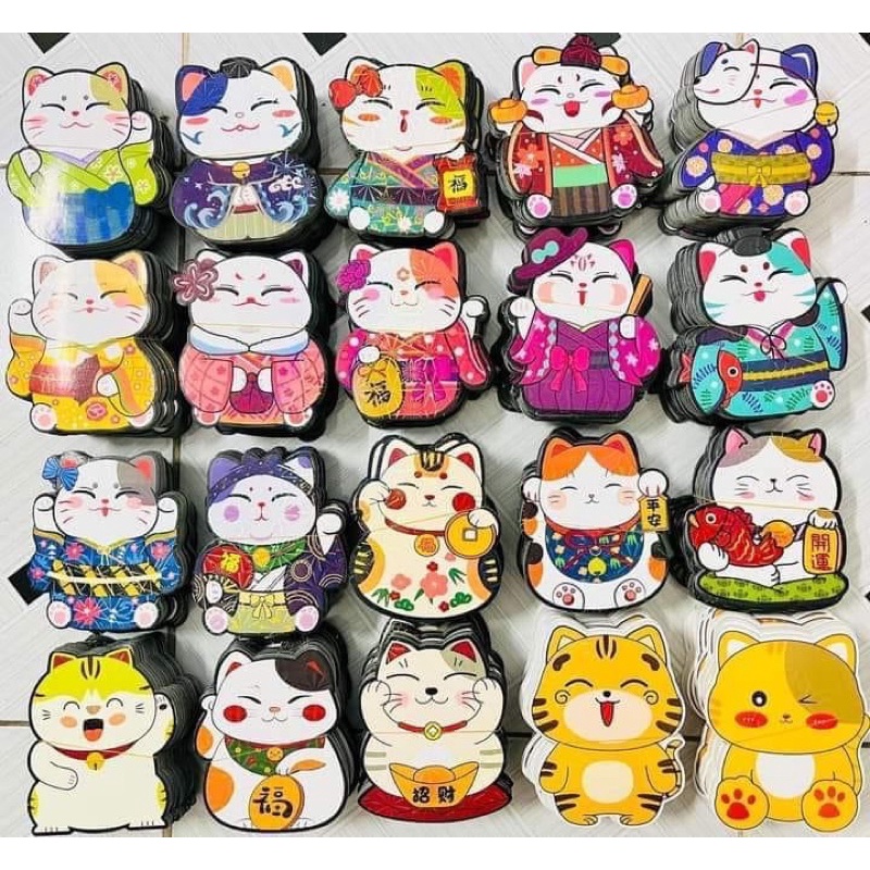 Sỉ Combo 500 bao lì xì chipi hoạt hình tết Quý Mão 2023