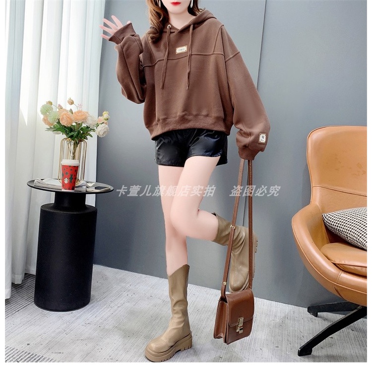 Aphrod Áo sweater Mùa Đông Lông Cừu Có Cổ Quấn (Lông Cừu Thật Vỏ Sò)