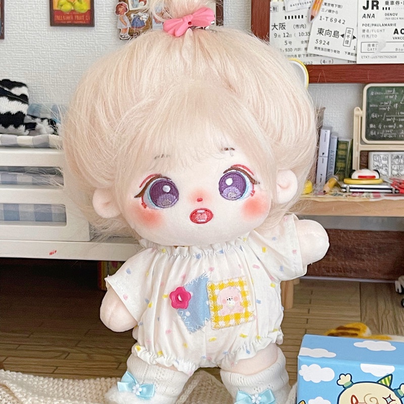Búp bê không thuộc tính tóc tơ Neon 20cm