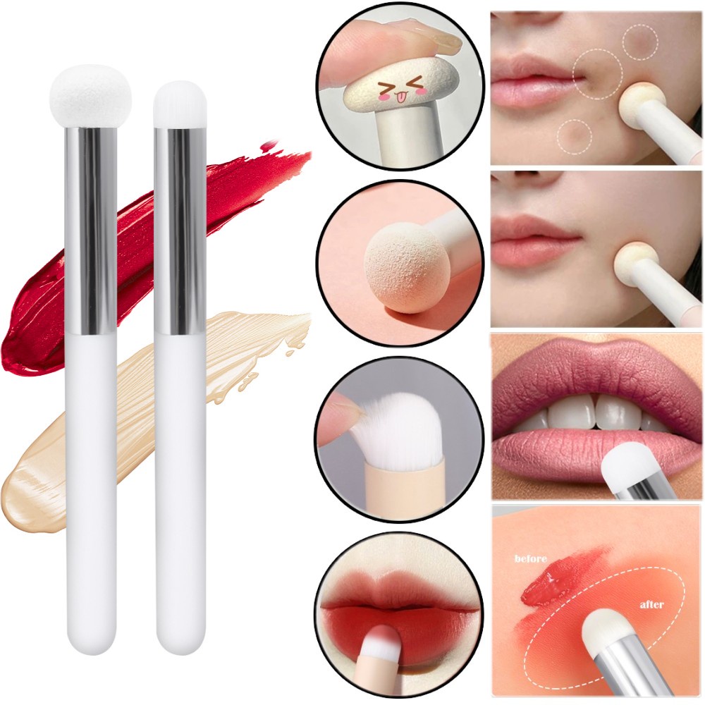 Cọ Trang Điểm Đầu Mút Mềm Mại Dùng Đánh Phấn Nền / Kem Che Khuyết Điểm / Son Môi