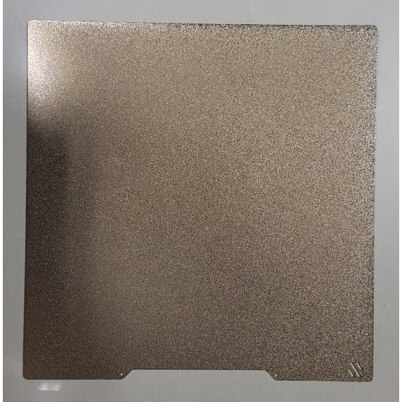 Bộ tấm bàn in PEI Printing Platform Kit 355*355*2mm sơn tĩnh điện 2 mặt nhám có logo Voron