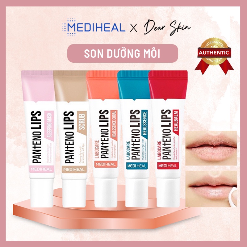 [Chính Hãng] [Mediheal] Son Dưỡng Môi Làm Mờ Sắc Tố, Mềm Môi Mediheal Labocare Panteno Lips  Ẩm Mượt Mịn Màng 5 Mau 10ml