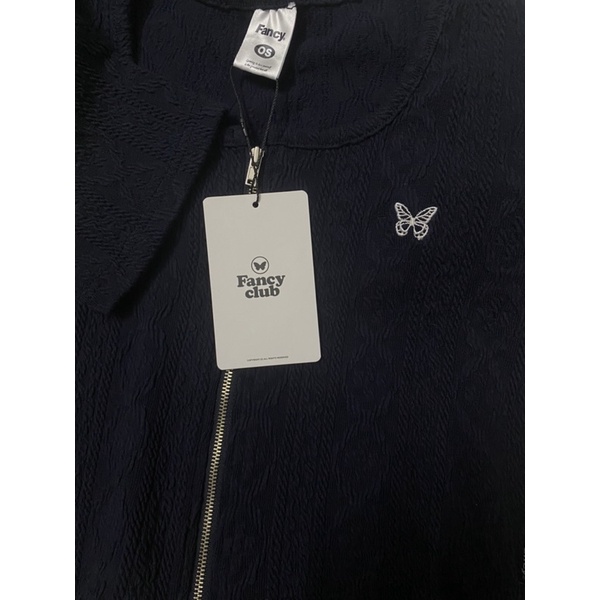 🇰🇷 Áo crop khoá kéo nastyfancy