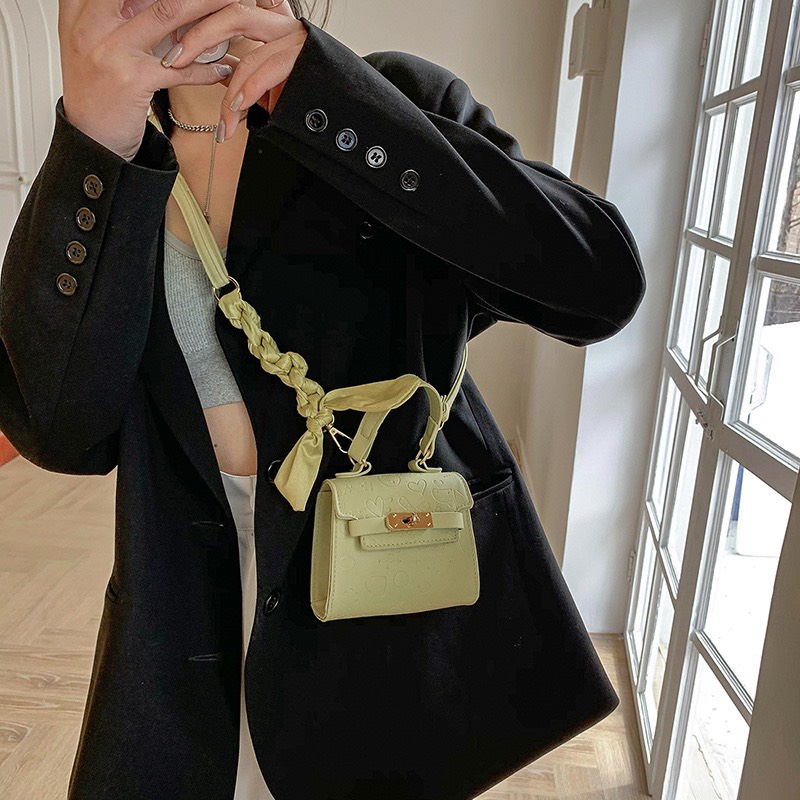 Túi xách nữ đeo chéo MOKANA túi da thời trang đeo vai phong cách Hàn Quốc TX002