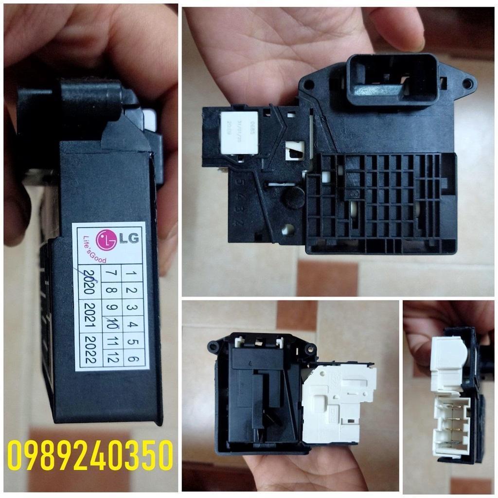 Công tắc khóa cửa máy giặt LG 9kg FC1409S4W mới chính hãng