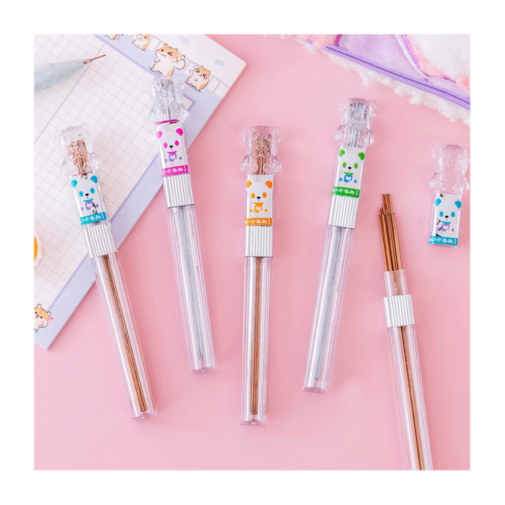 Ngòi Bút Chì 0.5 Kim 0.7 Nhiều Màu Cute Hình Chuột Timo VPK11