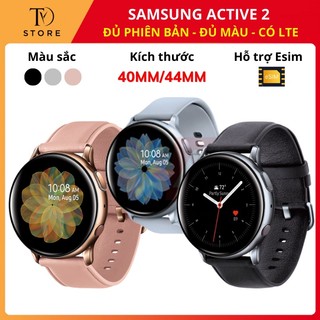 Đồng hồ thông minh Samsung Galaxy Active 2, bản nhôm/ thép, GPS/ LTE  kích thước 40mm/44mm hình thức 98% đến mới 100%