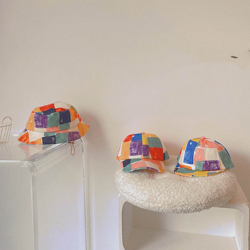 Mũ Lưỡi Trai Vải Cotton Che Nắng Thời Trang Bốn Mùa Dễ Thương Cho Bé