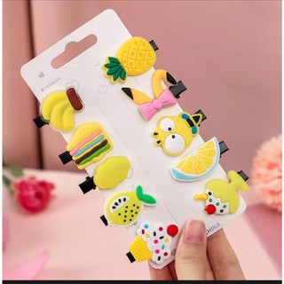Set 10 kẹp tóc mái đáng yêu cho bé