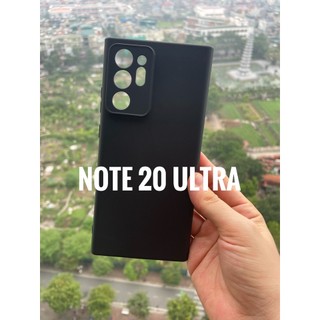 Ốp lưng Samsung Galaxy Note 20 Ultra dẻo đen loại đẹp chống bẩn