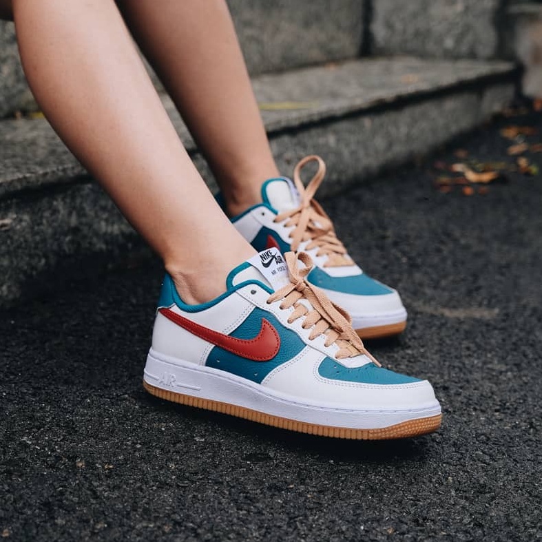 Giày Thể Thao Nike Air Force 1 🔴CHÍNH HÃNG🔴 Nike AF1 Custom GUCCI By You Hot Trend 2021 - Simple Sneaker