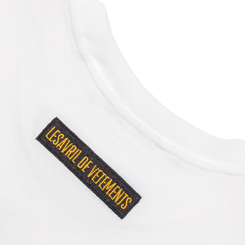 Áo thun Lesavril de Vetements Croix Chrétienne White