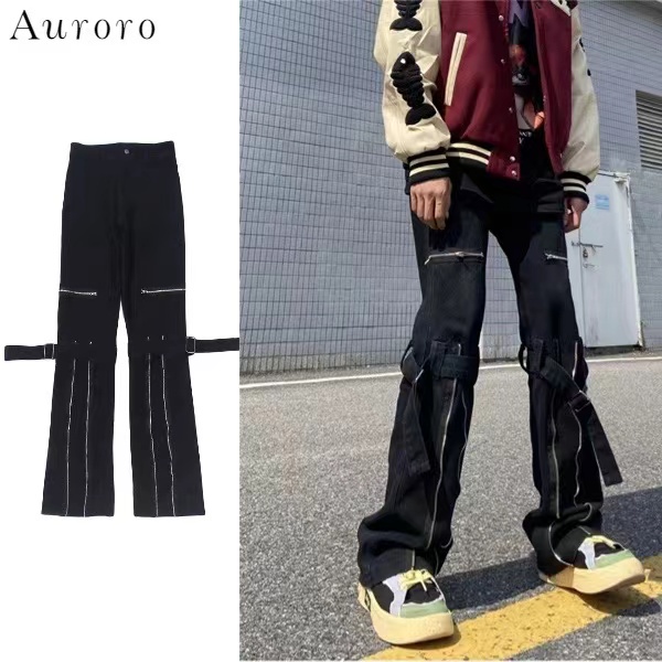 Quần jogger thể thao nam Khoá kéo unisex quần tây nữ phong cách Hàn Quốc quần thể thao nam dài thời trang quần jogger