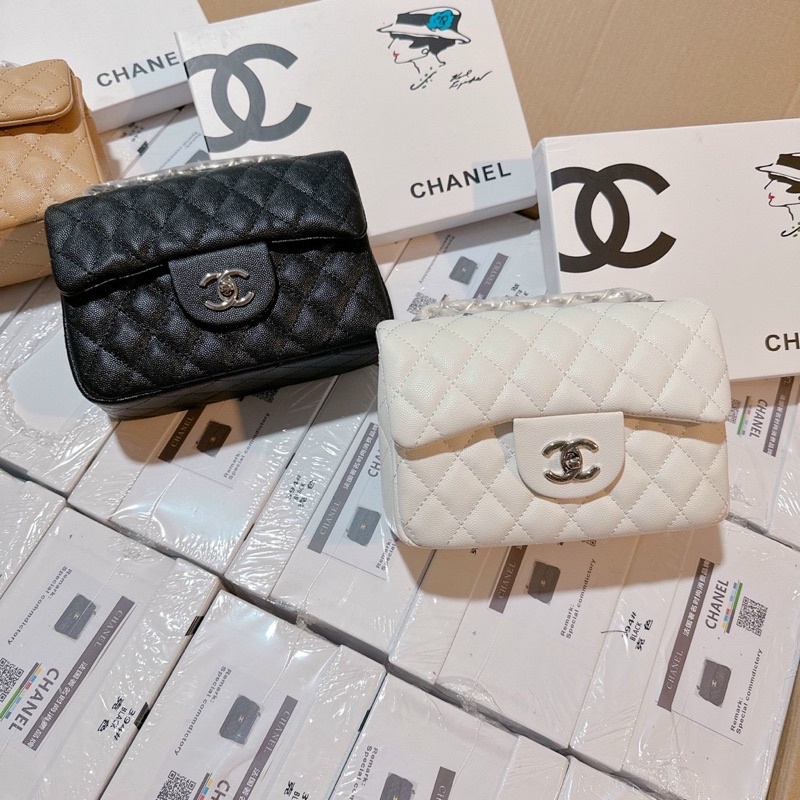 Túi xách cnl classic da hạt full box ảnh thật + video