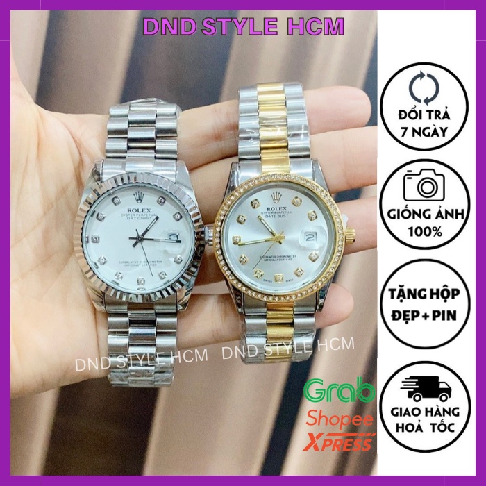 Đồng hồ nam Role.x, đồng hồ rolex nam nữ dây không gỉ chống nước thiết kế sang trọng đẳng cấp đẹp từng nét - DNDStyle