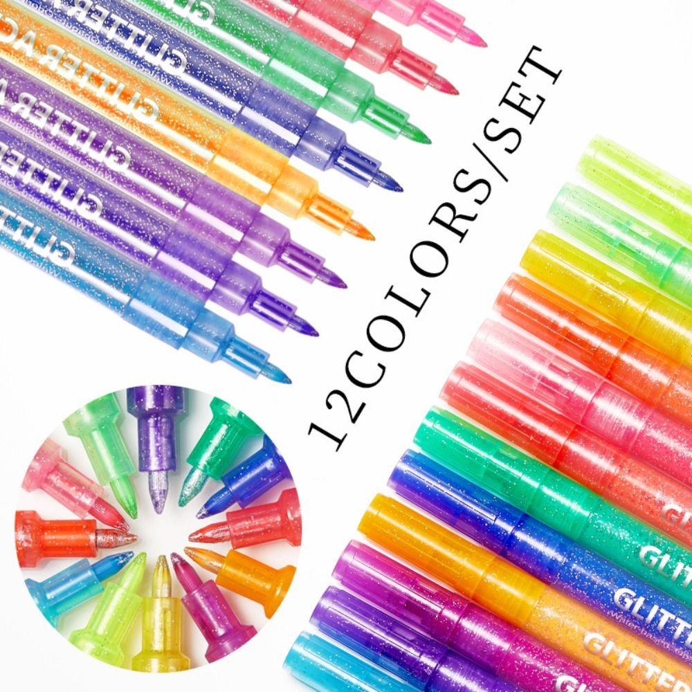 Set 10 / 12 Bút Vẽ Móng Nghệ Thuật Chống Nước Tiện Dụng