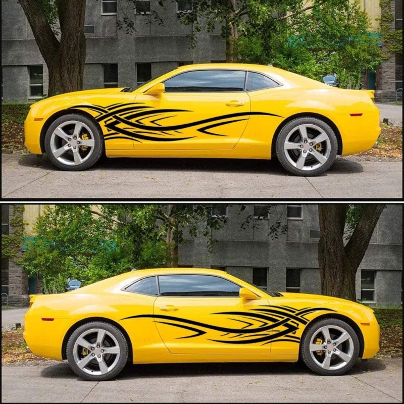 Miếng Dán Trang Trí Thân Xe Hơi Thiết Kế Cá Tính
