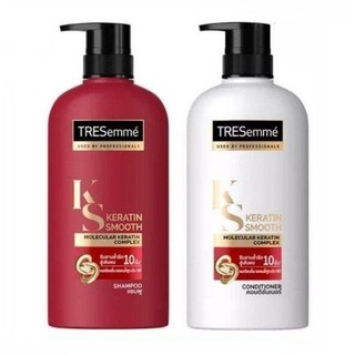 Dầu gội /xả dưỡng tóc suôn mượt Tresemme Keratin Smooth Thái Lan 450ml