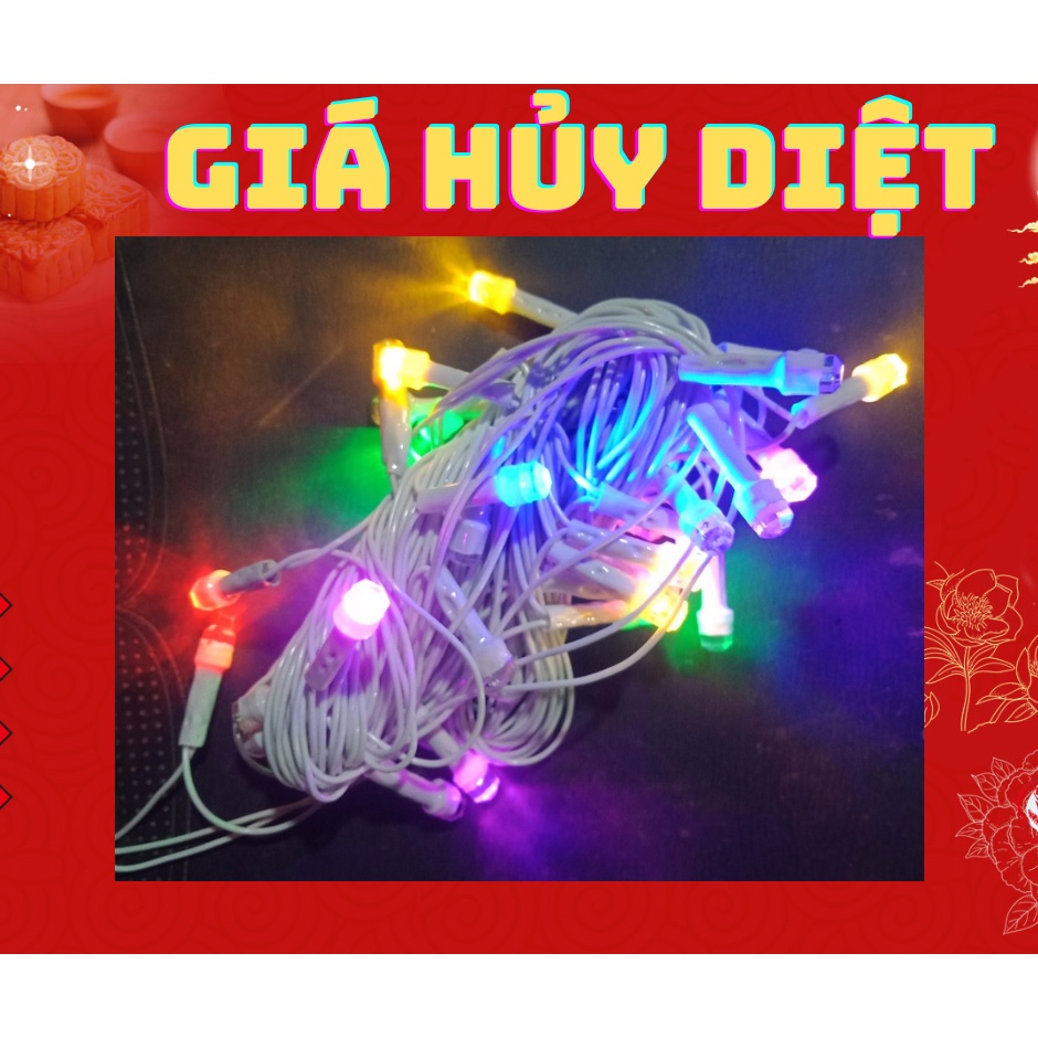 DÂY NHÁY GIỌT NGẮN TRANG TRÍ TẾT ĐÀO QUẤT , CÂY BON SAI DÀI 1O MÉT