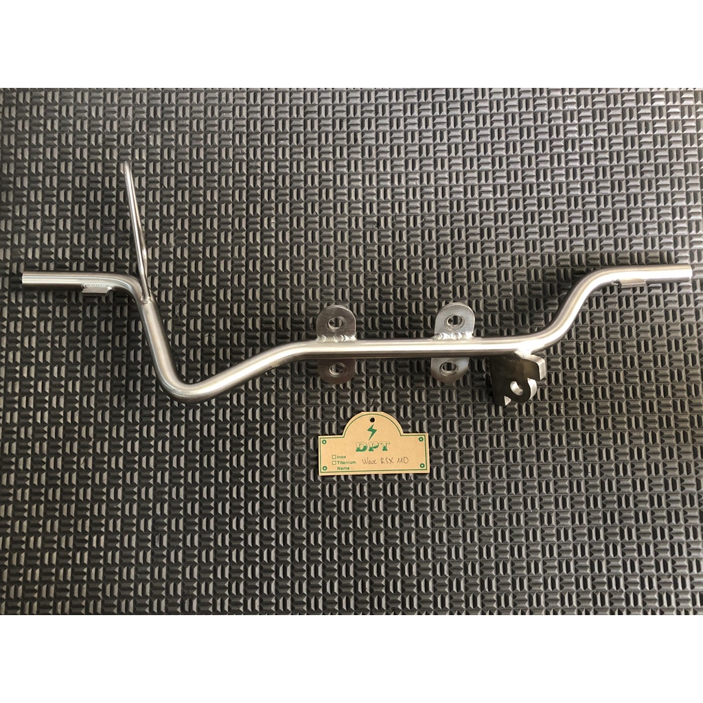 Gác máy Inox 304 dành cho các dòng xe Dream, Ex, Wave,..