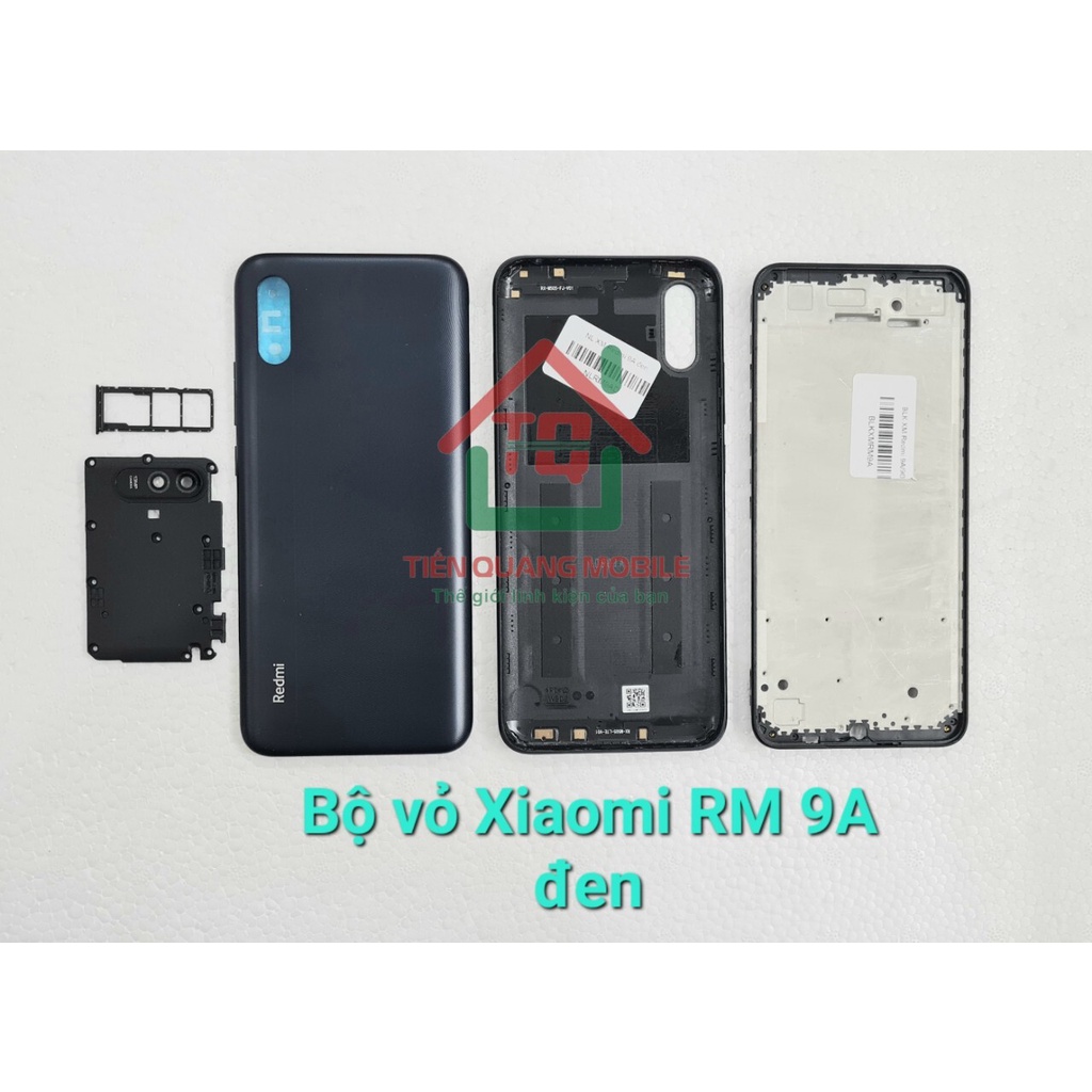 Bộ vỏ Xiaomi Redmi 9A full  đợi kính cam về hàng