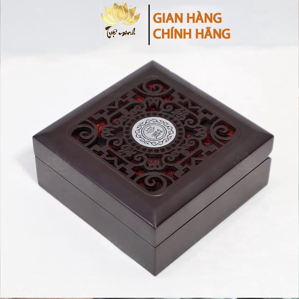 Vòng Tay Trầm Hương Trụ Trúc 10mm Trầm Tốc Việt