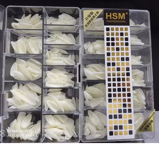 Móng úp lẻ size hsm nhám bầu đục, móng úp nhám bầu đục hsm lẻ size