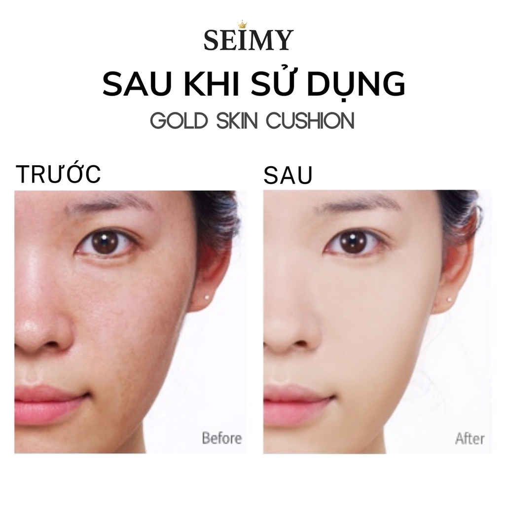 Phấn nước cushion SEIMY - Gold Skin Cushion 15g