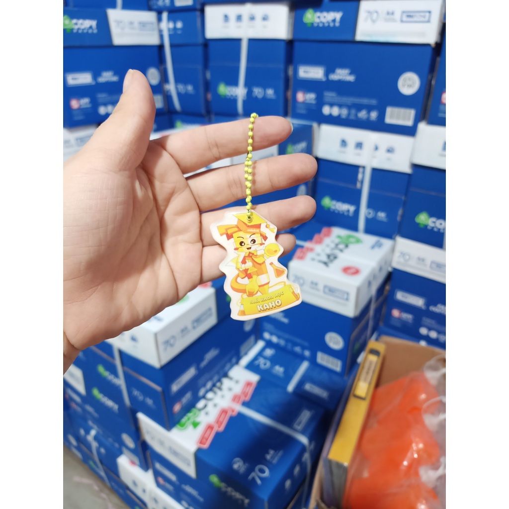 Móc khóa màu sắc hình ngộ nghĩnh