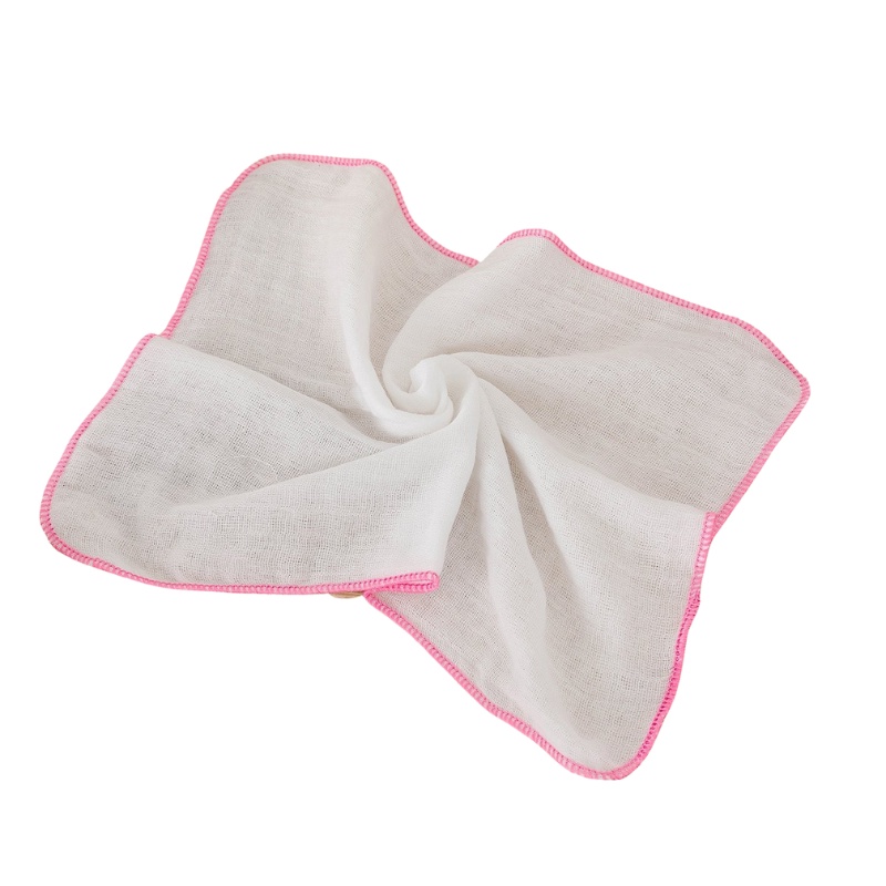 Khăn Sữa Cho Bé/Khăn Xô Mipbi 100% Cotton Tự Nhiên Set 10c An Toàn Cho Bé Sơ Sinh