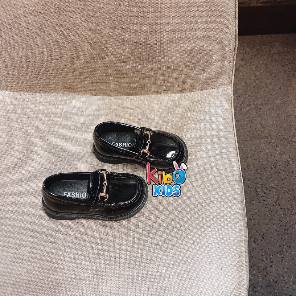 Giày Da Đế Mềm Phong Cách Retro xinh sắn cho Bé TAY107