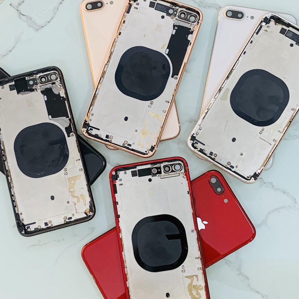 Vỏ zin máy dành cho 8 Plus 97% màu trắng, đen, đỏ, vàng hồng