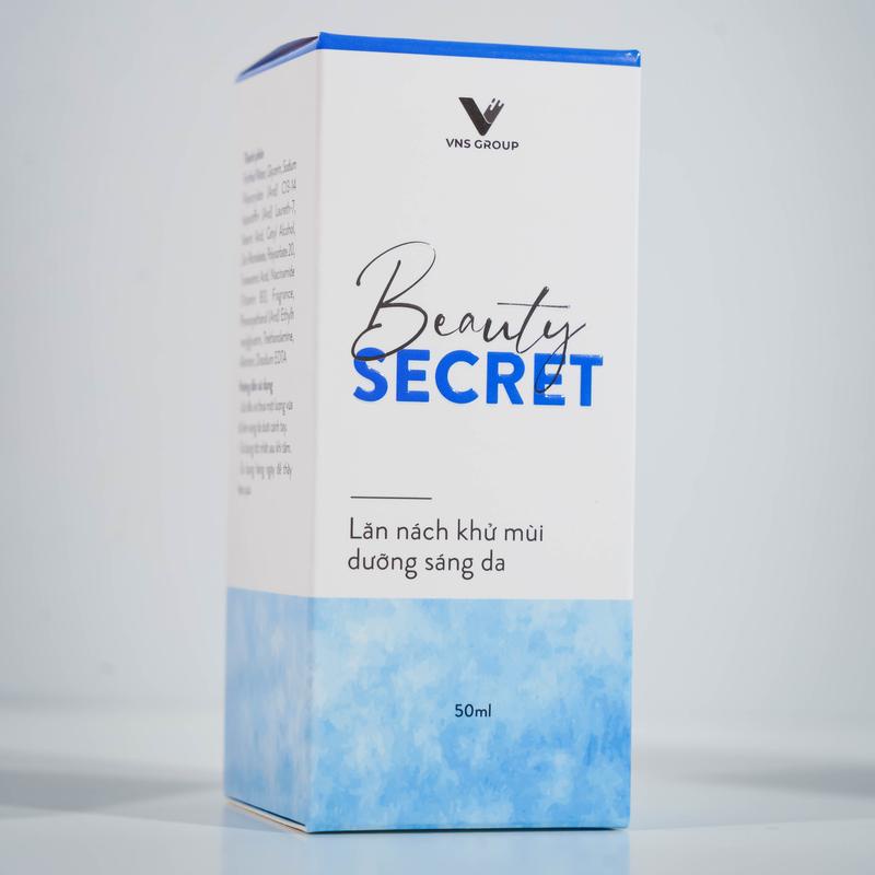 Lăn khử mùi cơ thể Beauty Secret VNS Group mờ thâm, dưỡng trắng da dưới cánh tay 50ml