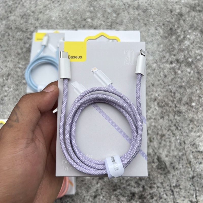 Cáp Dù 1M C To L ,Dynamic Baseus,4 màu siêu kute