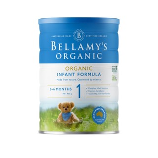 Sữa bột Bellamy's Organic 900g đủ 4 số