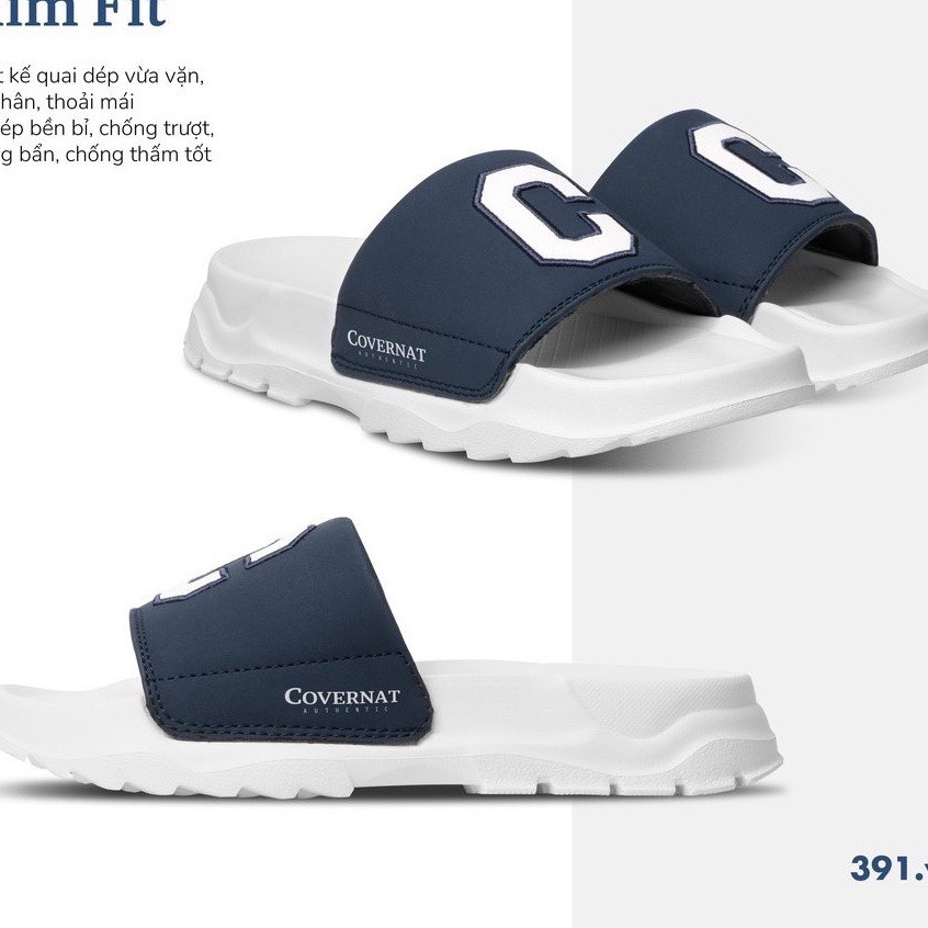 Dép lê thời trang quai ngang nam chữ C đẹp. Hàng sẵn kho từ 38-43