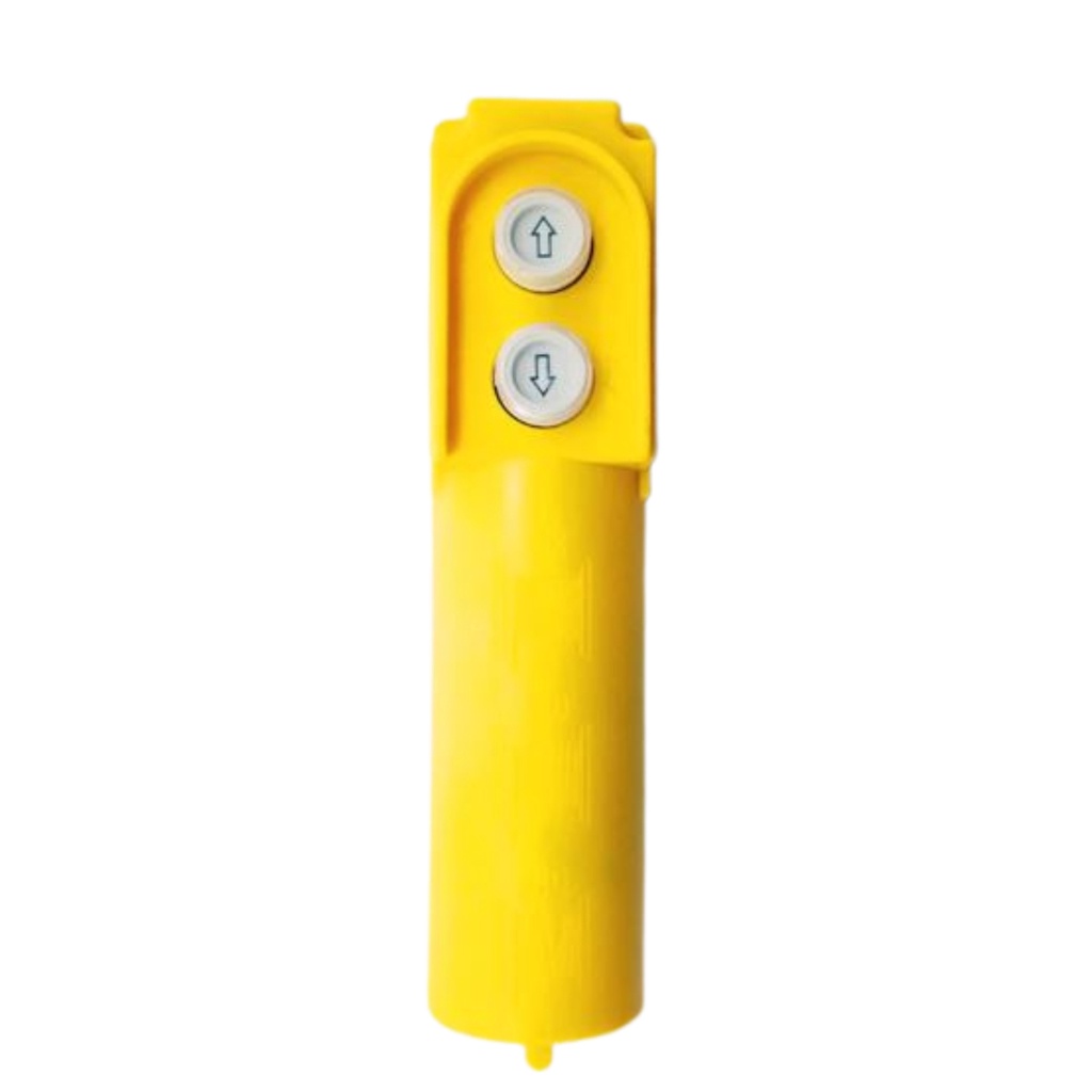 Tay cầm COB-61DR có ngăn chứa tụ điện, remote 2 nút điều khiển cẩu trục, pả lăng, tời điện PA-200, PA-300, PA-400,PA-600