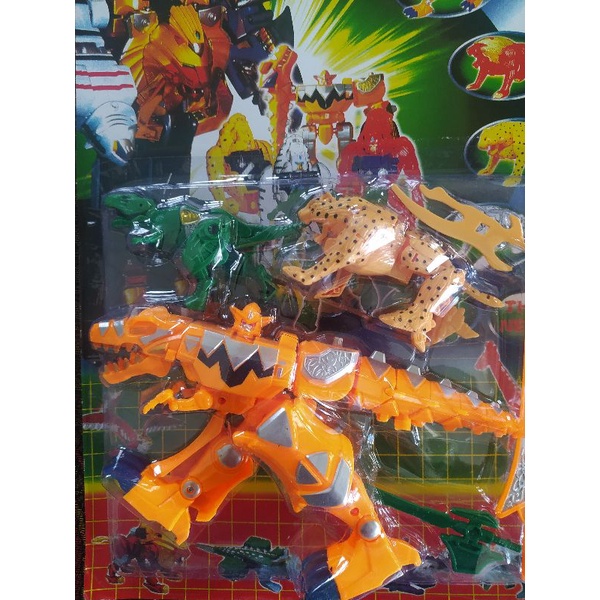 Bộ ráp siêu nhân khủng long mãnh thú