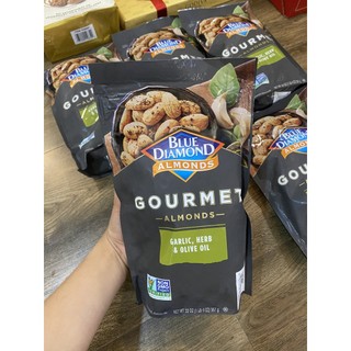 Hạt hạnh nhân tẩm vị blue diamond gourmet almonds u.s.a.